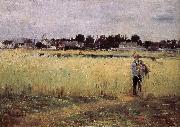 Berthe Morisot Cornfield Sweden oil painting artist